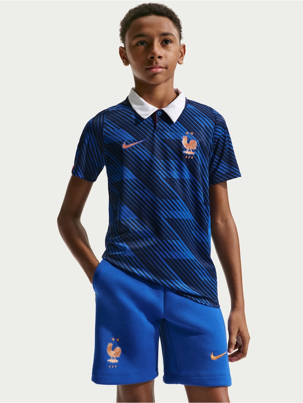 Nike Youth 2026 France National Soccer Team World Cup Jersey (Home) - NEW W/ TAG